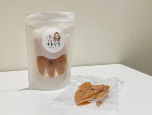 [콩콩상점] HACCP 인증 국내산 신선 강아지 육포 닭안심져키 오리안심져키