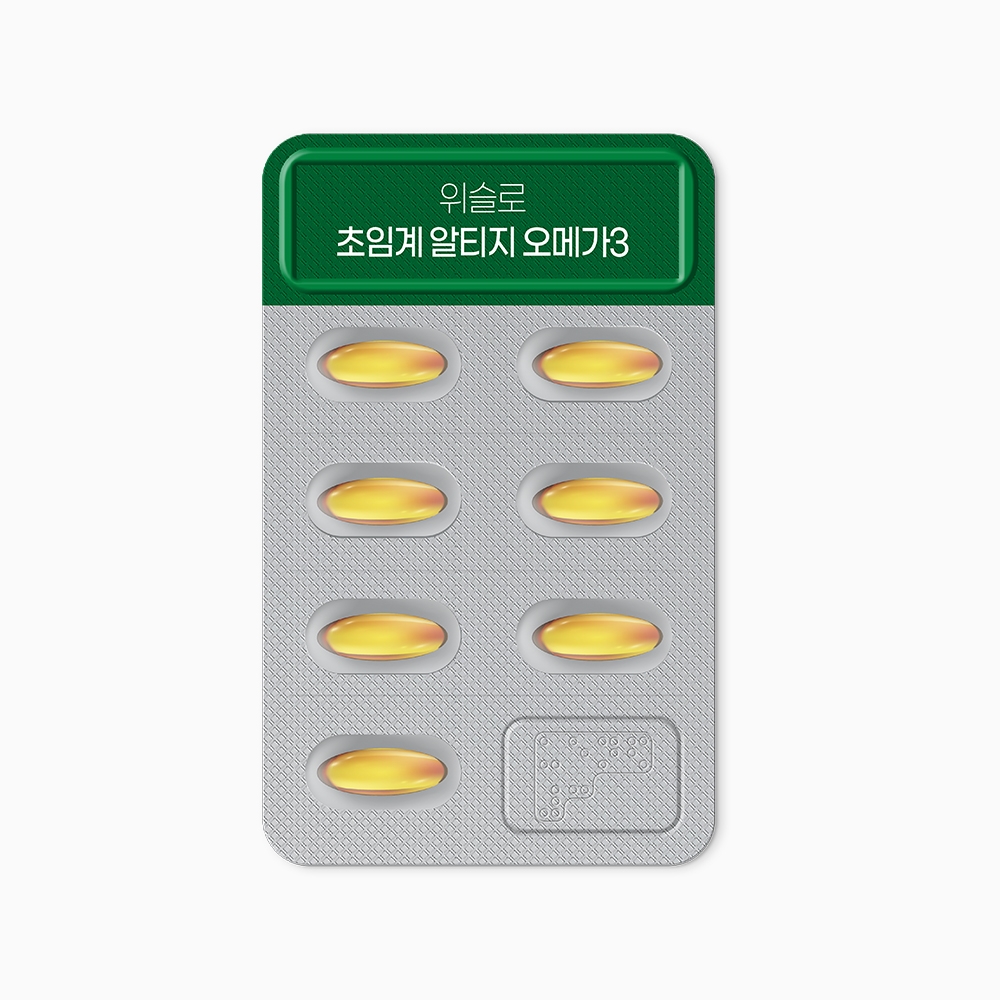 [선물세트] 콜마생활건강 위슬로 초임계 rtg 오메가3 3박스 (3개월분)